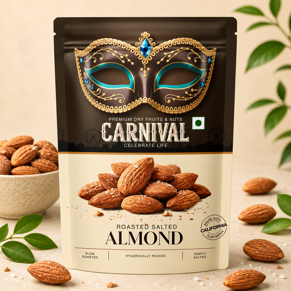 Carnival Roasted & Salted Almonds
