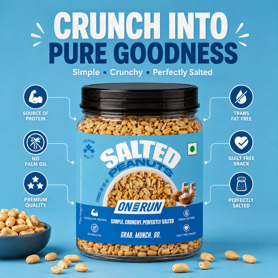 On The Run Salted Peanuts