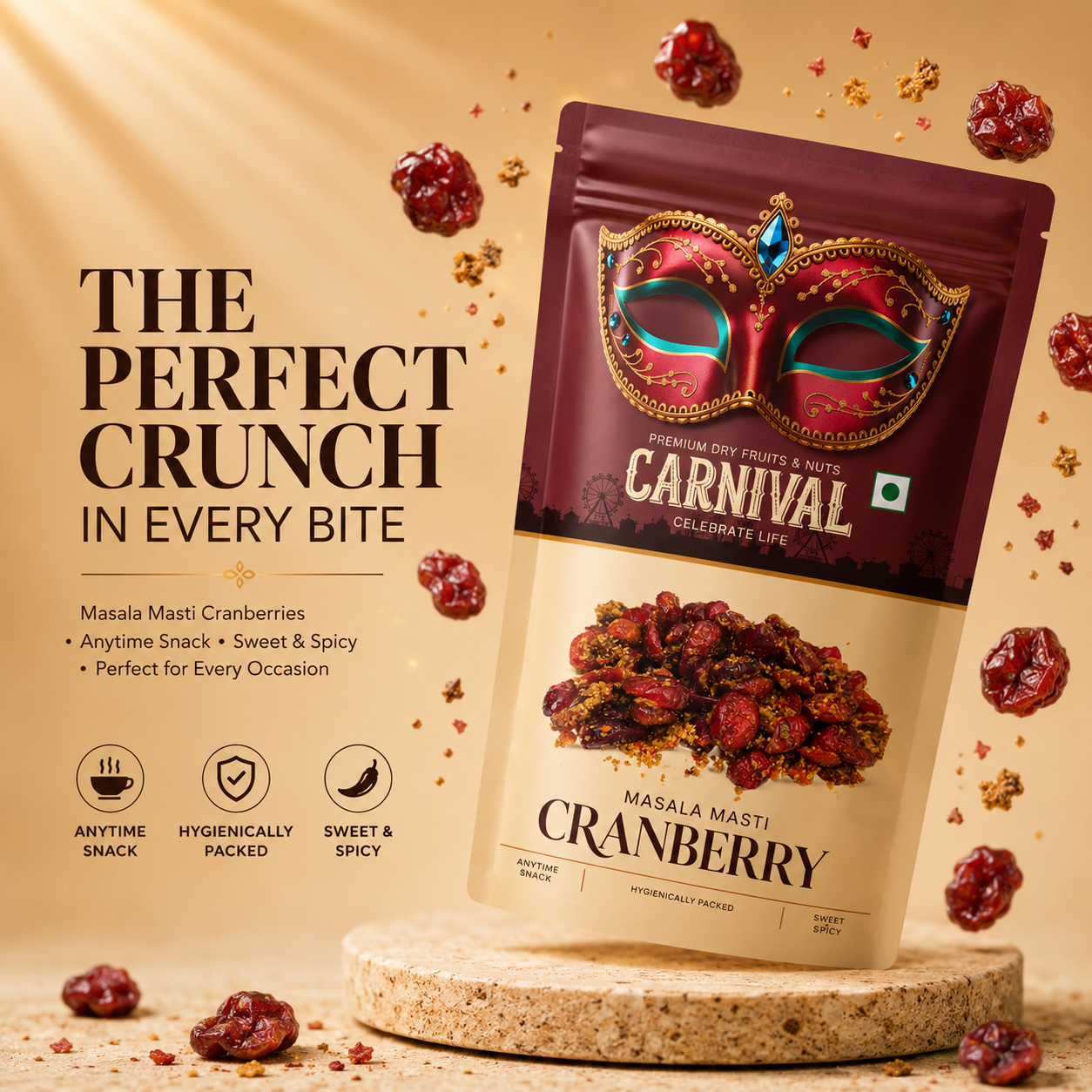 Carnival Masala Masti Cranberry
