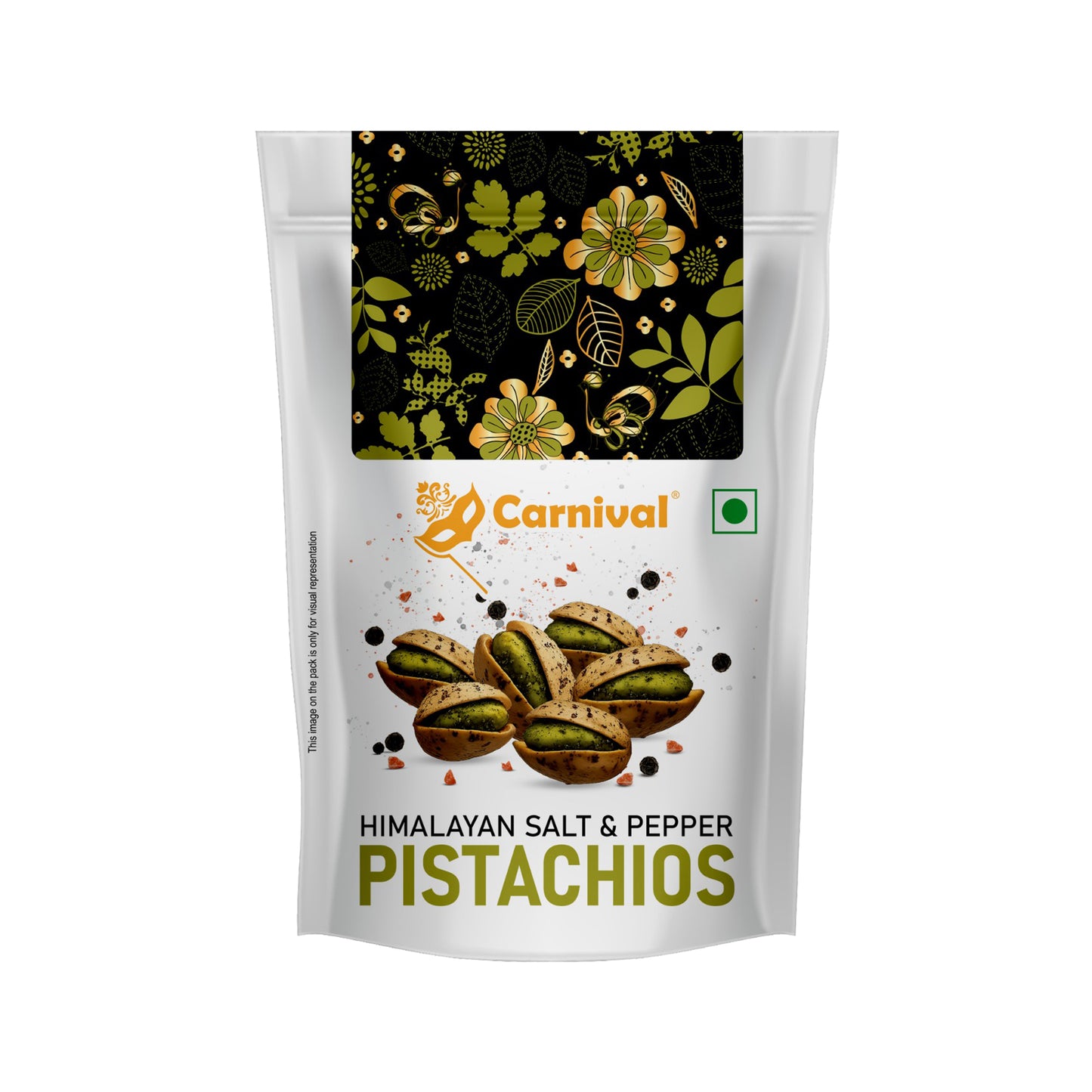 Carnival Himalayan Salt & Pepper Pistachios 200g – Crunchy, Spicy & Nutritious